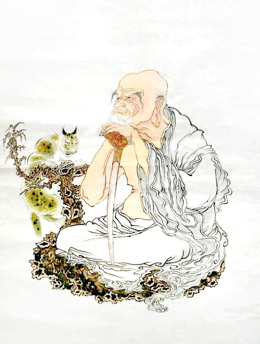 廊坊文安国画家李明江