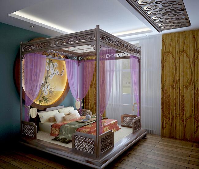 淄博灵芝园别墅装修效果图,淄博福园云墅装修效果图