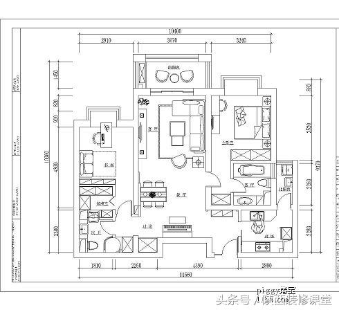 来一套简欧完工实景,130平简欧风格低调奢华