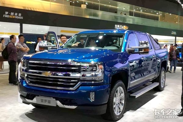 雪佛兰皮卡越野最强款,猛禽汽车美式皮卡越野