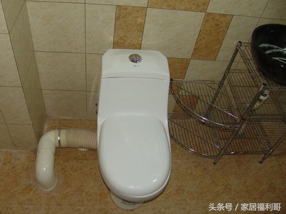 马桶管子露在外面,马桶下水管道能接洗衣机下水吗