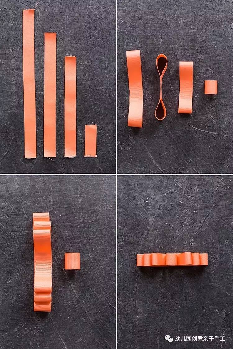 简单蝴蝶结手工幼儿,丝带蝴蝶结打法幼儿手工