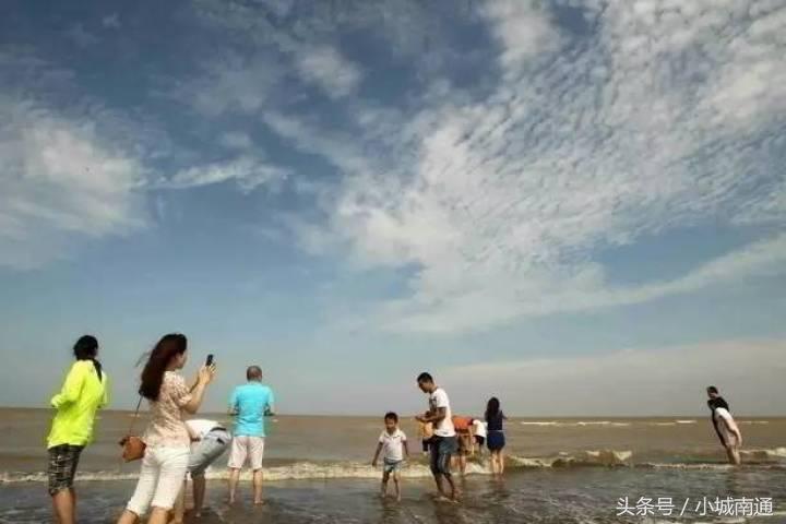 南通哪边的海最美,南通蓝色海洋海岛