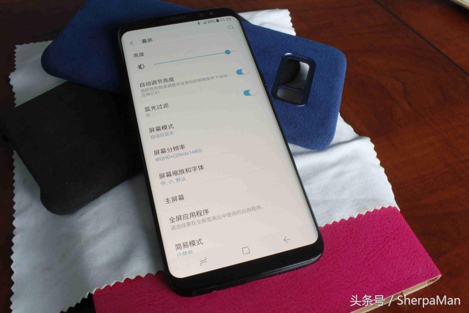 三星s8全面屏颜色,国行版三星s8bixby
