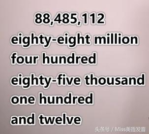 各种数字在英语口语中的发音规则,英语口语数字发音