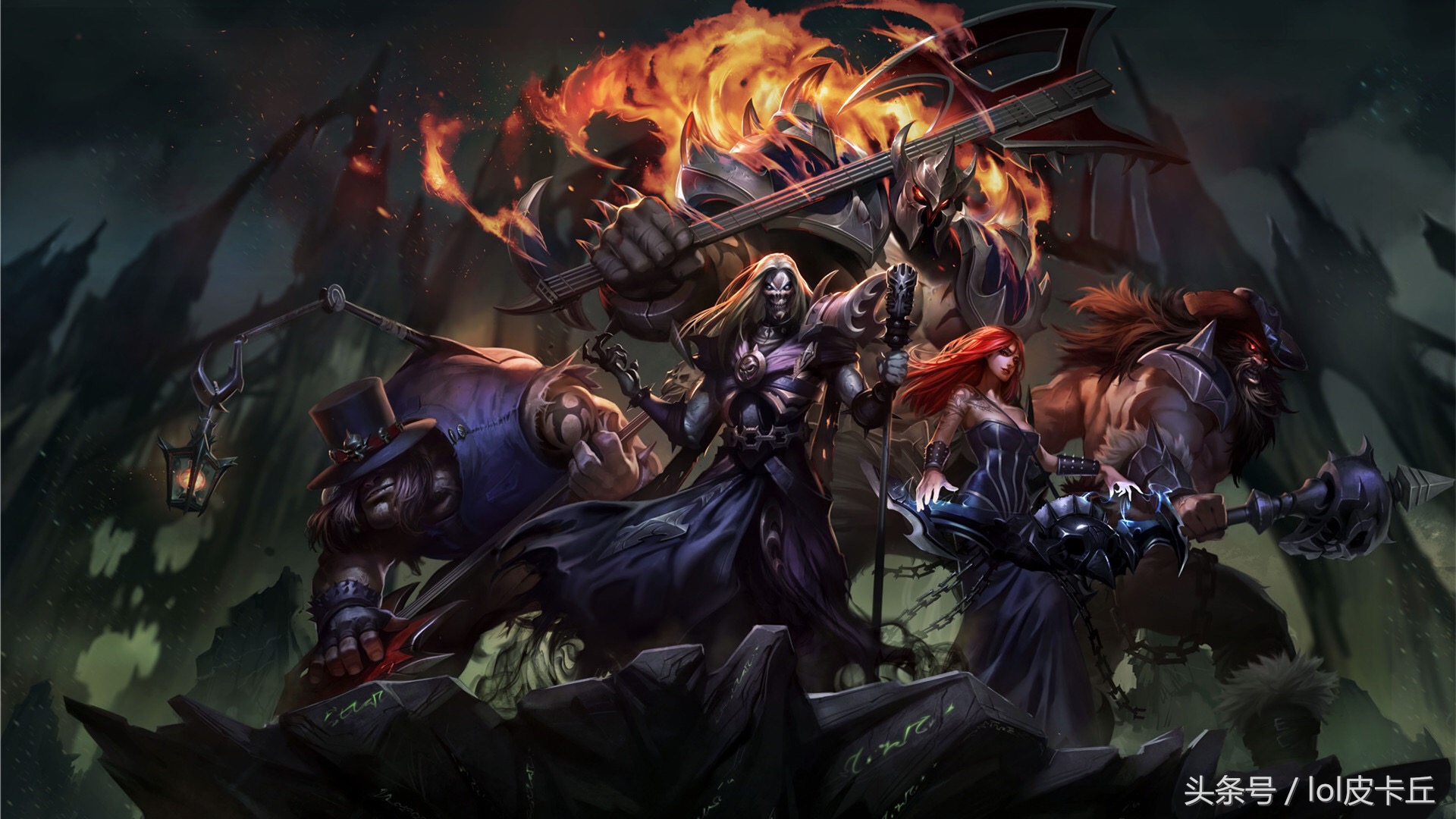 lol皮肤原画哪里下载,lol同一系列皮肤