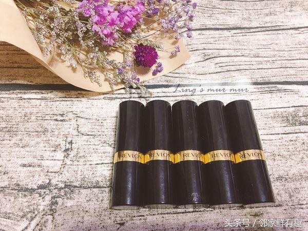 revlon露华浓流光凝彩唇膏,revlon露华浓口红006试色