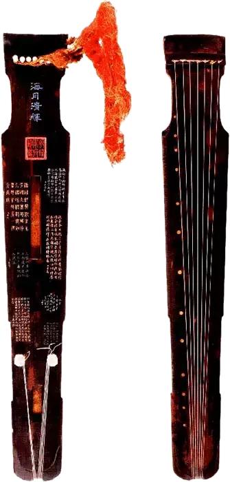 历代古琴的基础知识,中国古琴辨识图