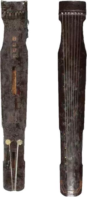 中国历代古琴图片大全,中国古琴图谱