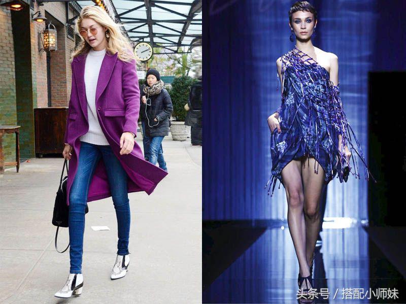 紫色也可以穿出时尚感,深紫色如何穿出时尚感
