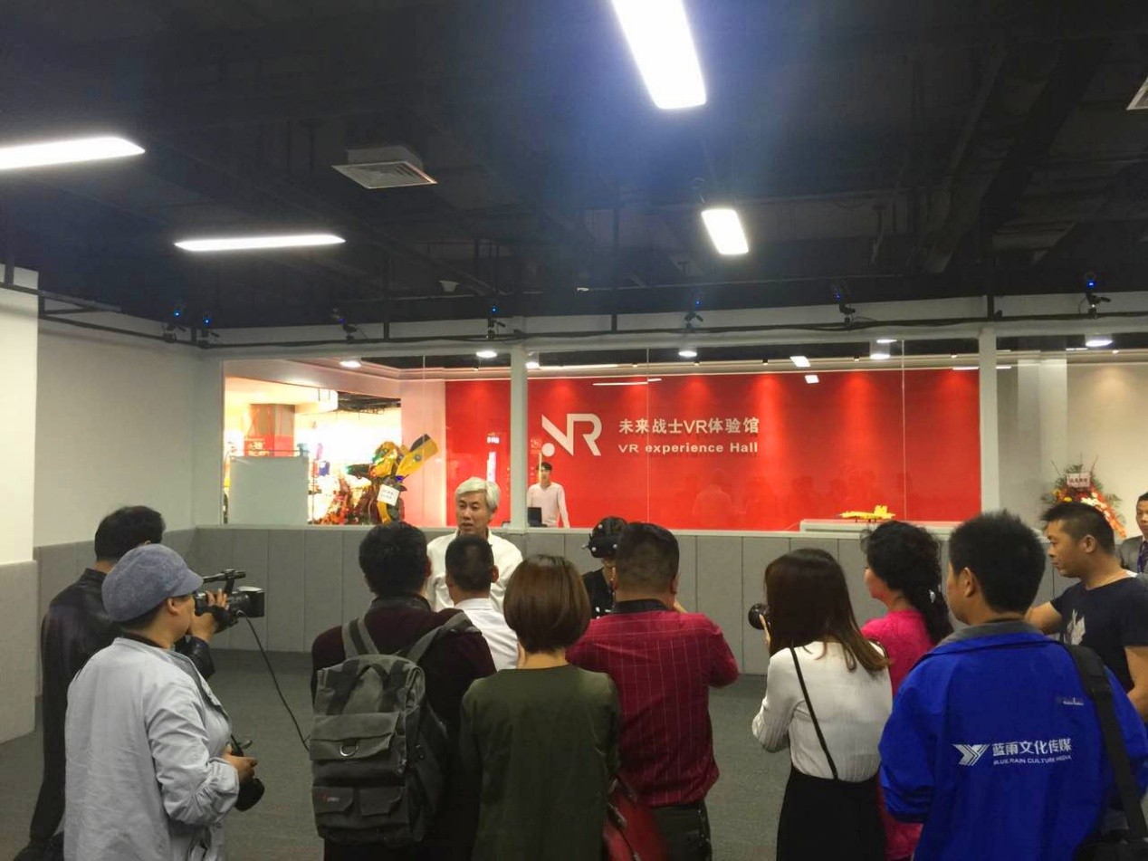 见证VR体验2.0时代序幕小记未来战士VR体验馆正式开业