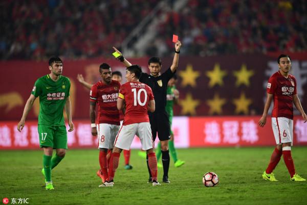 苏宁主场被恒大绝杀,中超国安苏宁比赛