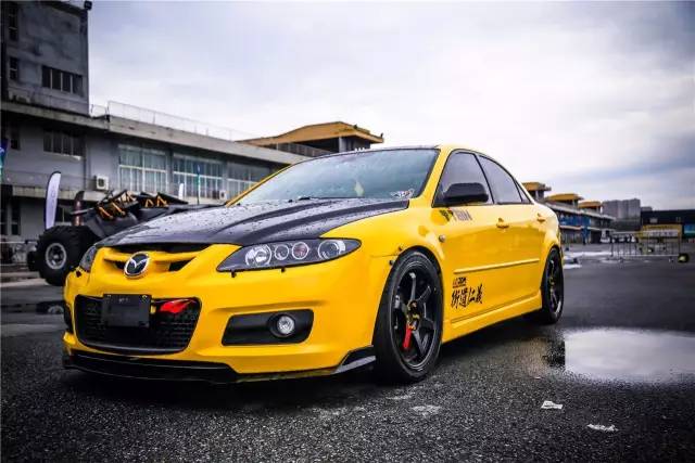 老马6合法外观改装案例,老马6改装昂克赛拉18寸轮毂