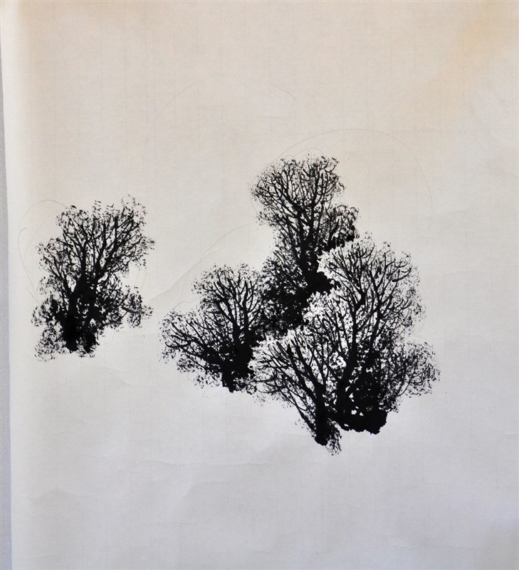 最新曾刚彩墨山水画技法,曾刚彩墨山水技法教学宝典