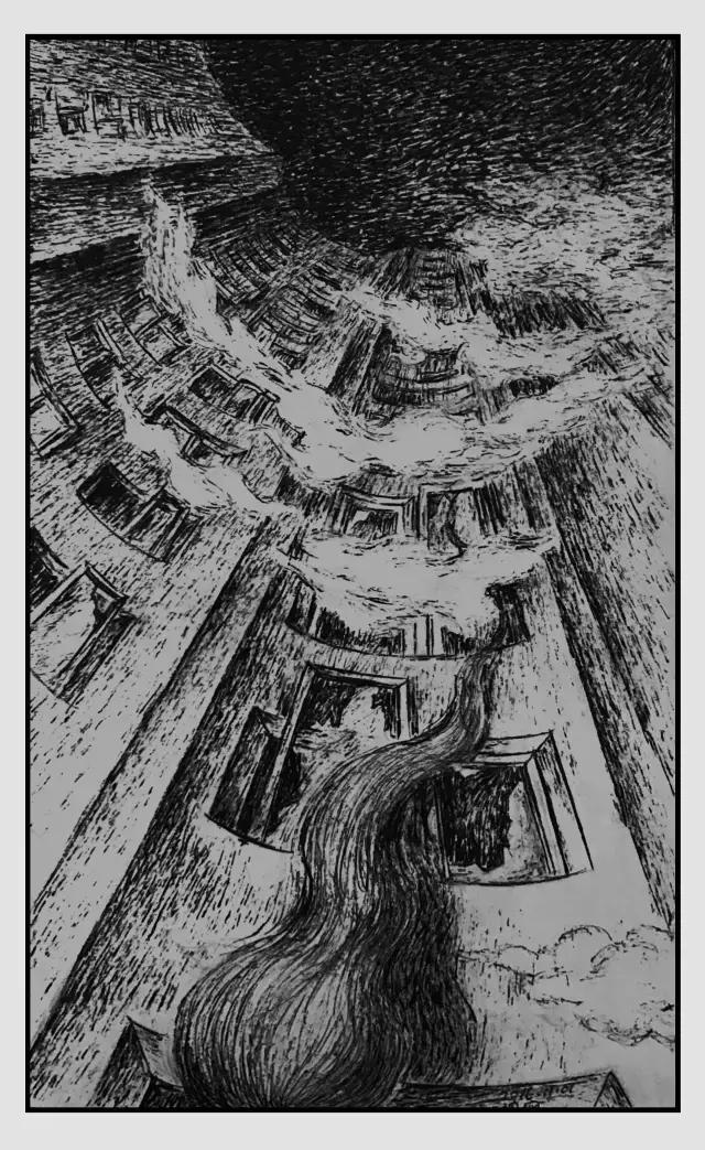 插画师迷狸:路过,停留