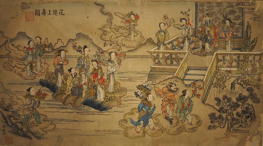 中国民间传统年画总结,中国年画大全民间