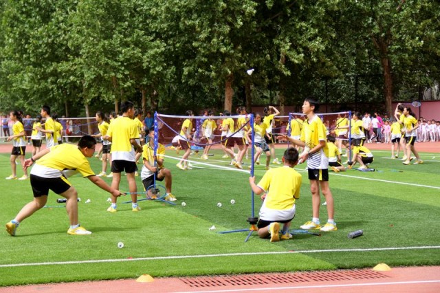 狂欢嘉年华表演,济南市中区小学春季运动会