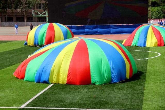 济南市中区小学春季运动会,狂欢嘉年华表演