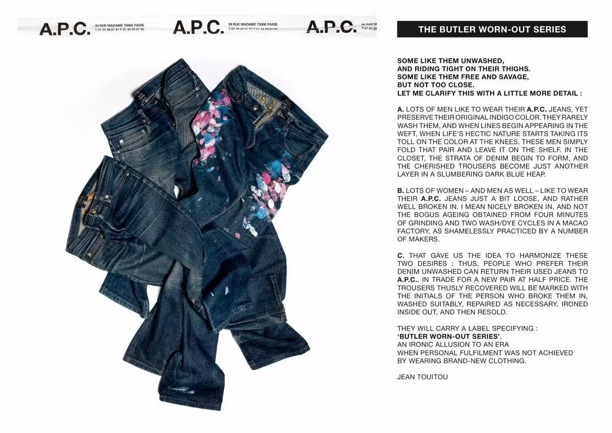 优雅的A.P.C.虽然有个暴脾气，但做起衣服来一点都不马虎