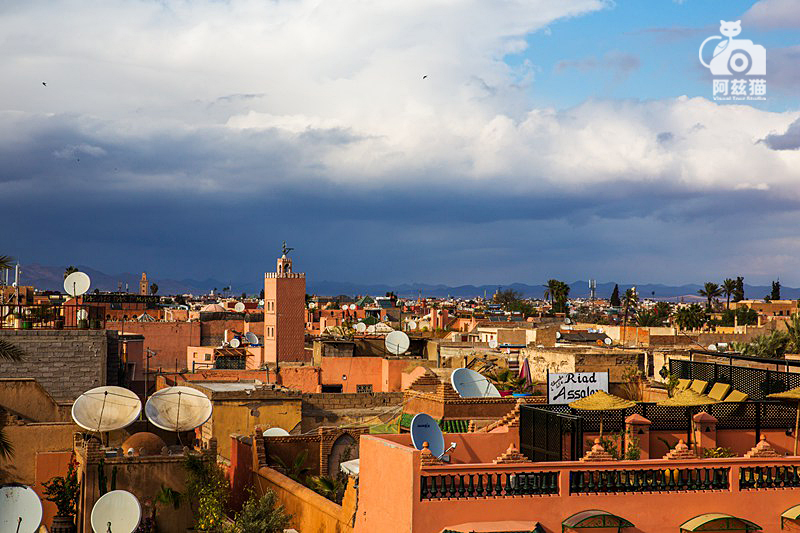 摩洛哥马拉喀什不眠之夜,摩洛哥马拉喀什老城市