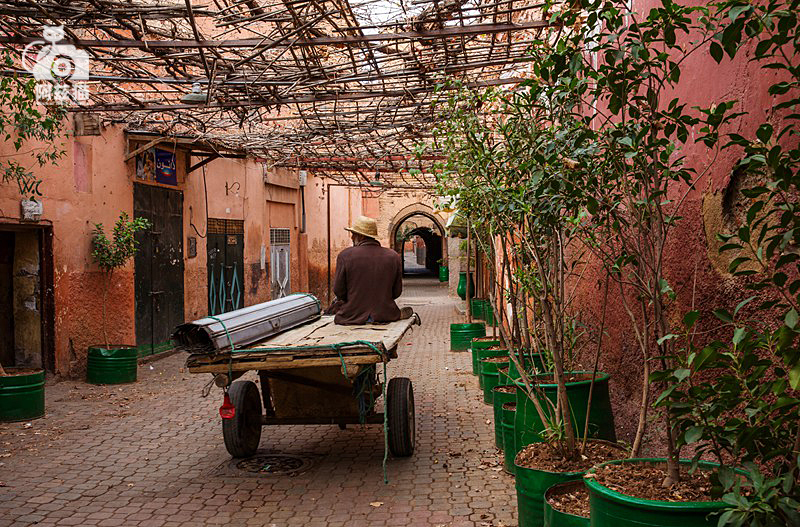 摩洛哥马拉喀什不眠之夜,摩洛哥马拉喀什老城市