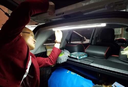 长安CS75后备箱灯加装,长安cs75plus改后备箱灯