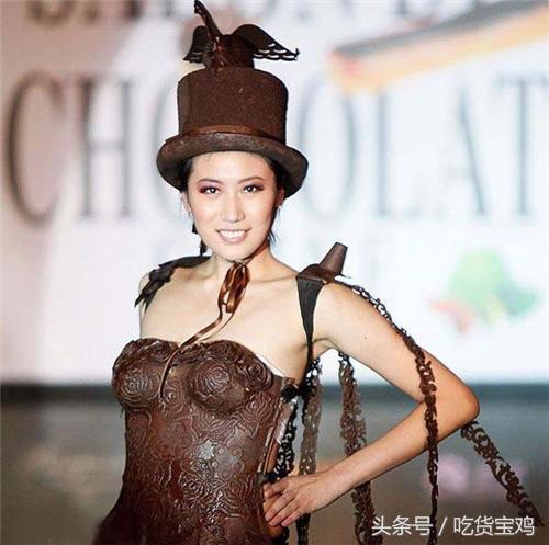 黑巧克力超模走秀,巧克力美人超模走秀