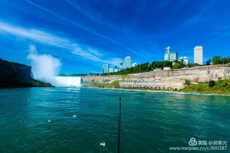 尼亚加拉大瀑布观景台,游美国尼亚加拉大瀑布
