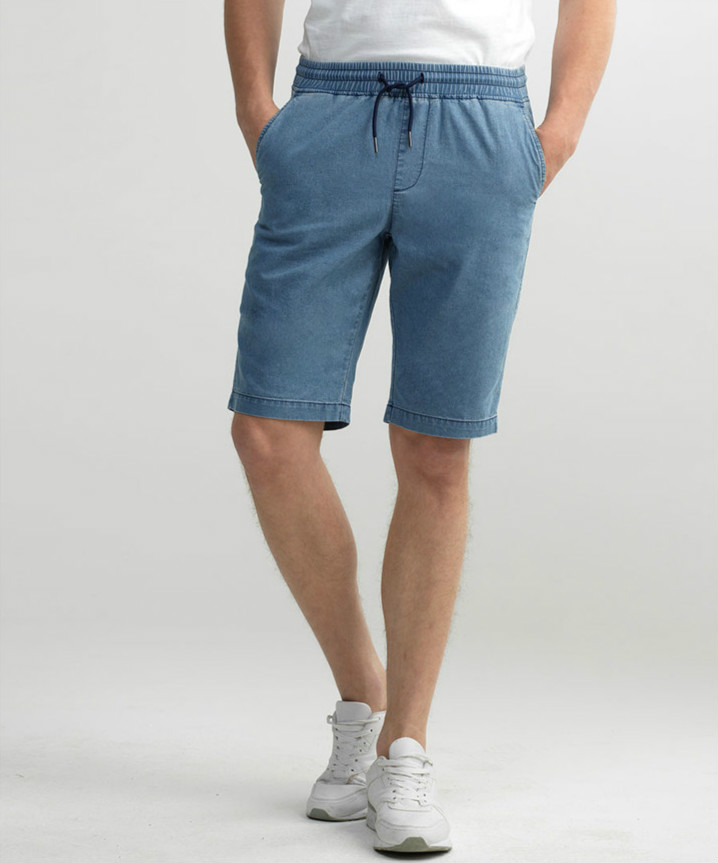 牛仔短裤穿搭男牧场风,欧美男士黑色牛仔裤夏季穿搭