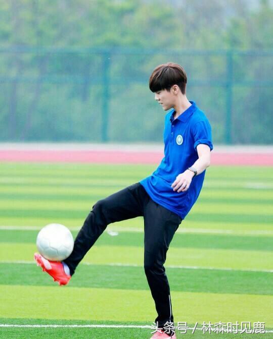 足球鹿晗精彩合集,足球小将鹿晗出场