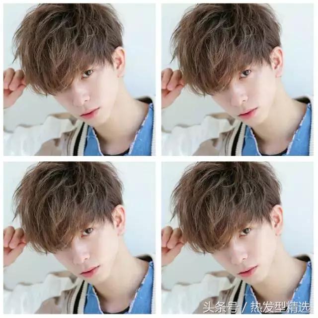 帅哥蓬松的头发,帅哥蓬松纹理烫视频