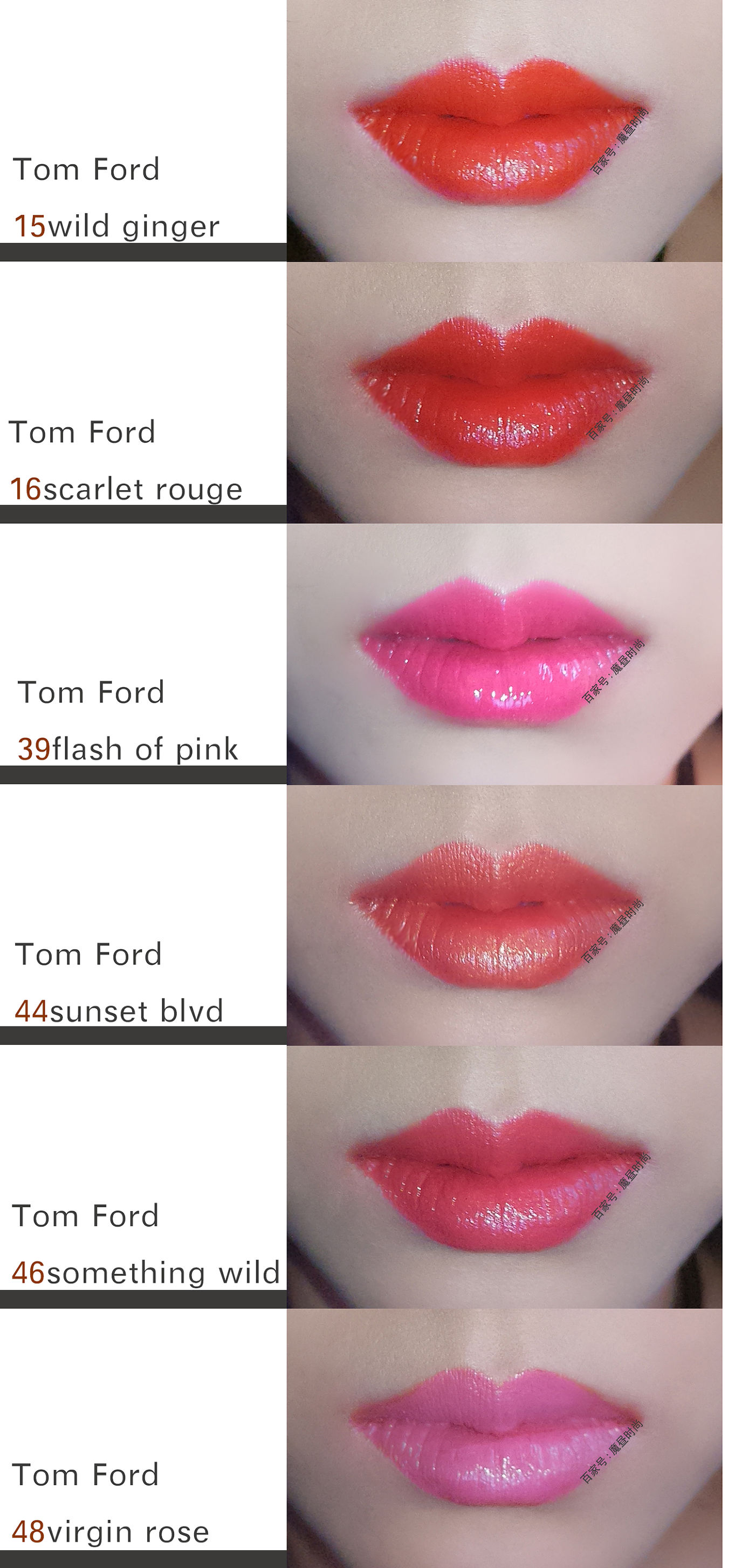 tf黑管口红08滋润款试色,tf510黑管口红试色