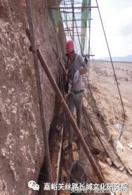 嘉峪关长城夯土墙,嘉峪关墙面修复