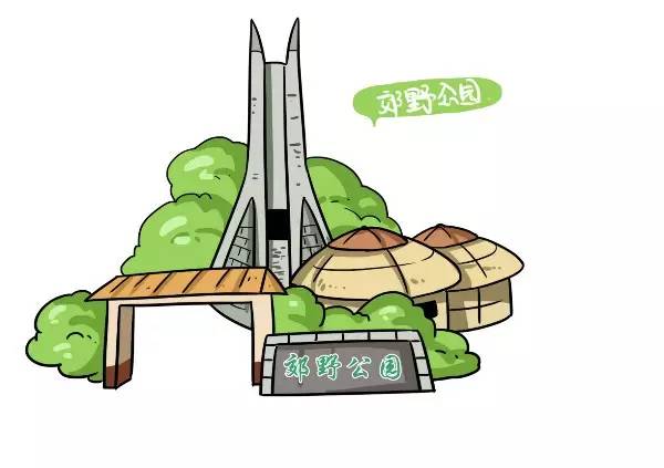 记忆中的昆明手绘,涂鸦手绘昆明