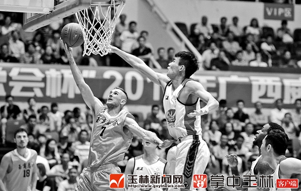 NBL广西威壮对战意大利明星队双外援首次亮相