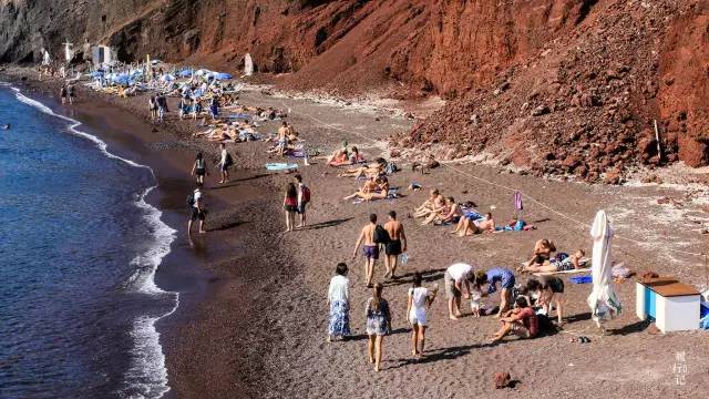 圣托里尼夕阳拍照,希腊圣托里尼岛夕阳