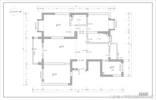 金桥国际120平简约现代装修风格,装饰设计合肥