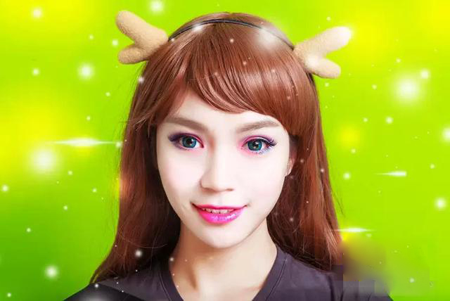 精灵妆儿童怎么化,精灵妆教程