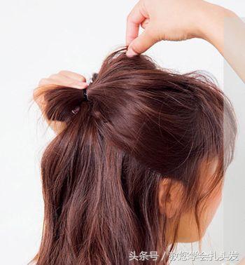 一学就会的扎头发小技巧,十二种扎头发的方法妹子们的福音