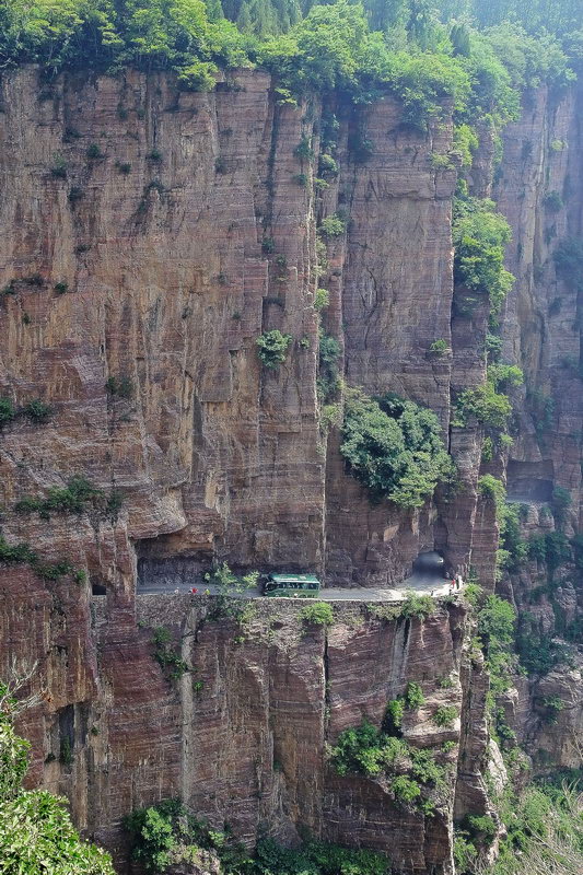 河南郭亮村的挂壁公路,河南挂壁公路郭亮村