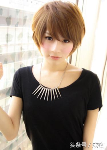 碎发短发长碎发,小清新又酷又飒短发碎发