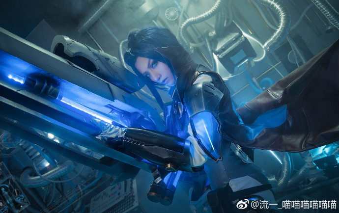 皮城女警cos服,lol皮城女警未来战士