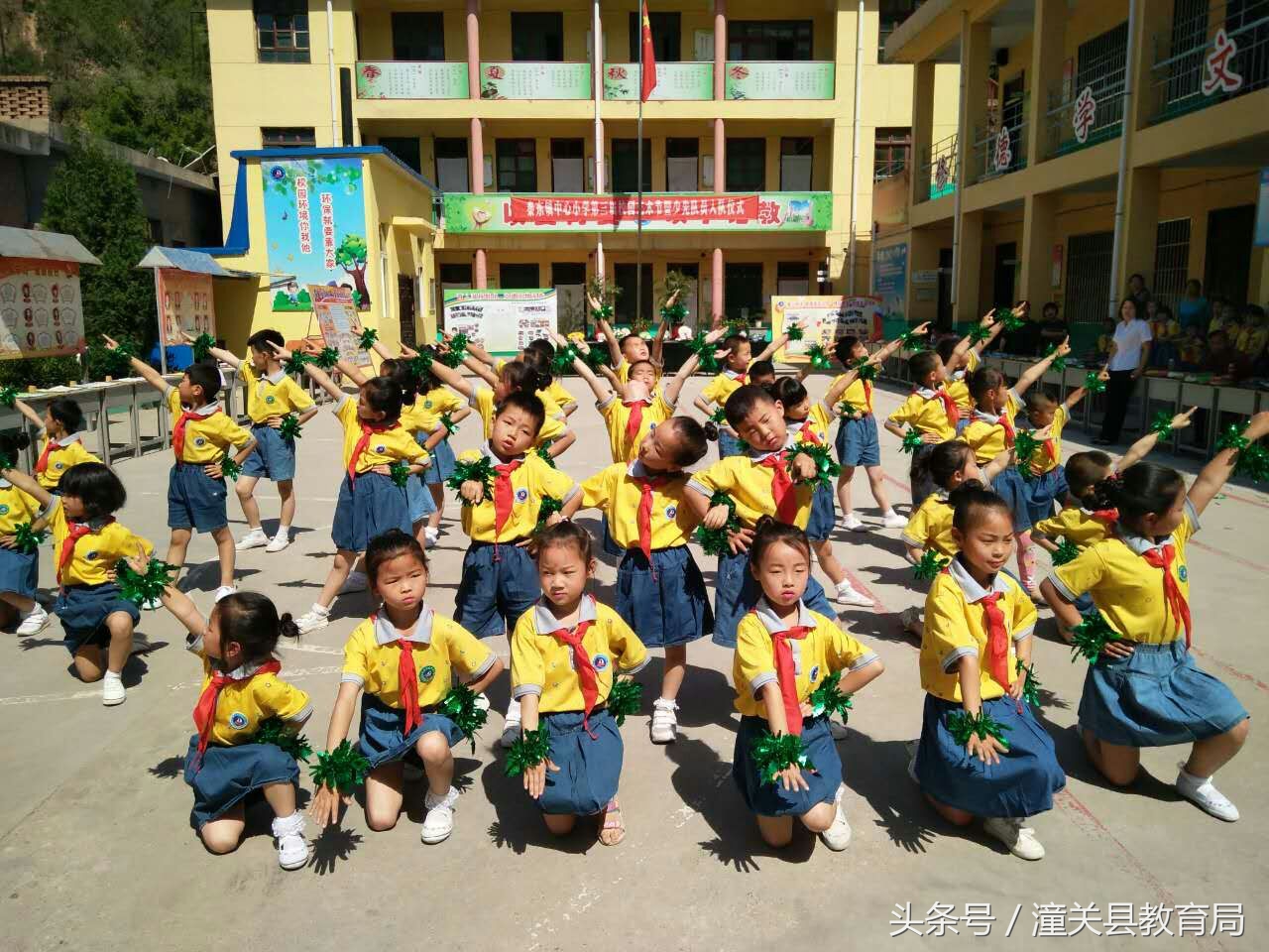 潼关县南头幼儿园庆六一,潼关县六一儿童节