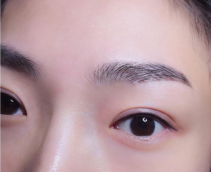 绣眉的后期效果图,绣眉后期成什么样