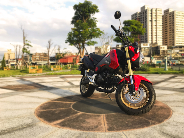 皮实耐用的mini摩托车,本田小猴子msx125摩托车测评