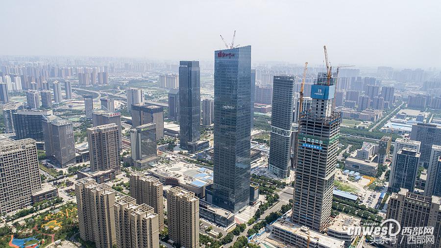 西安360全景航拍地图,西安绿地第一高楼是多少米