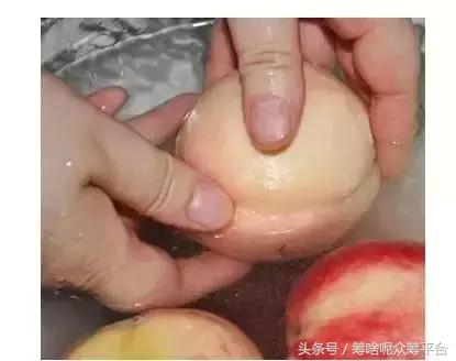 毛桃很好吃,如何清洗干净方便呢?