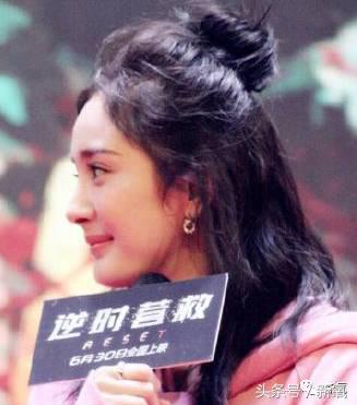 杨幂发际线还会回归吗,杨幂发际线秃到后脑勺