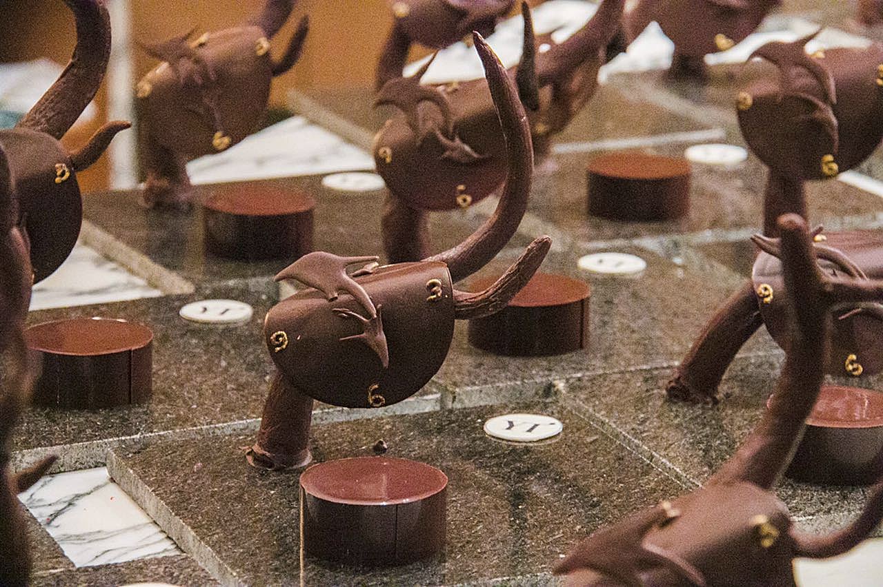 雕塑食物创意艺术,雕塑与美食