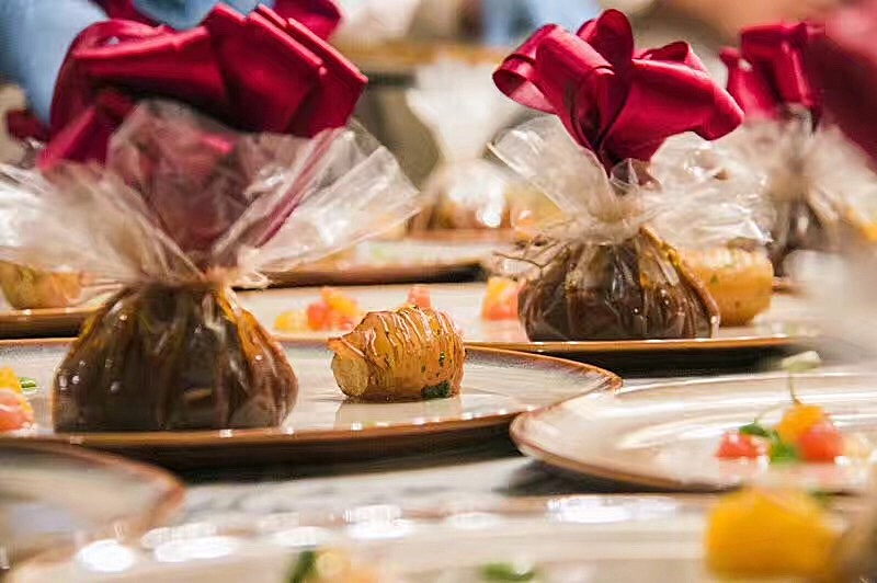 雕塑食物创意艺术,雕塑与美食